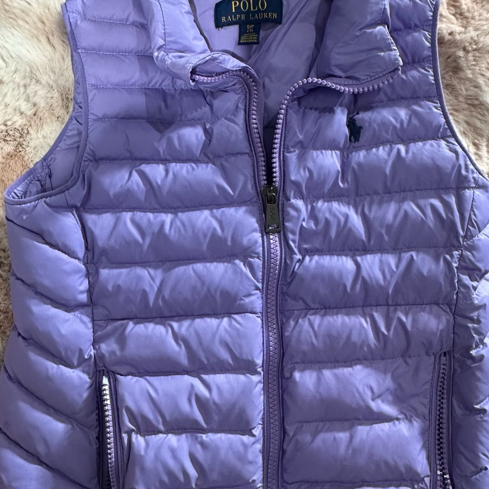 Polo by Ralph Lauren Kids Lavender Puffer Vest